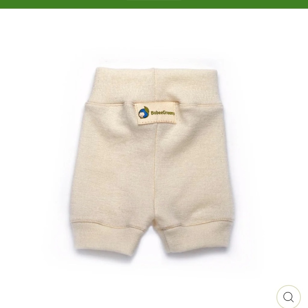Babee Greens Wool Shorties - Large